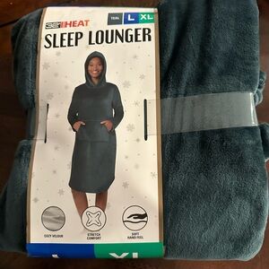 32 Degrees Teal Hooded Sleep Lounger